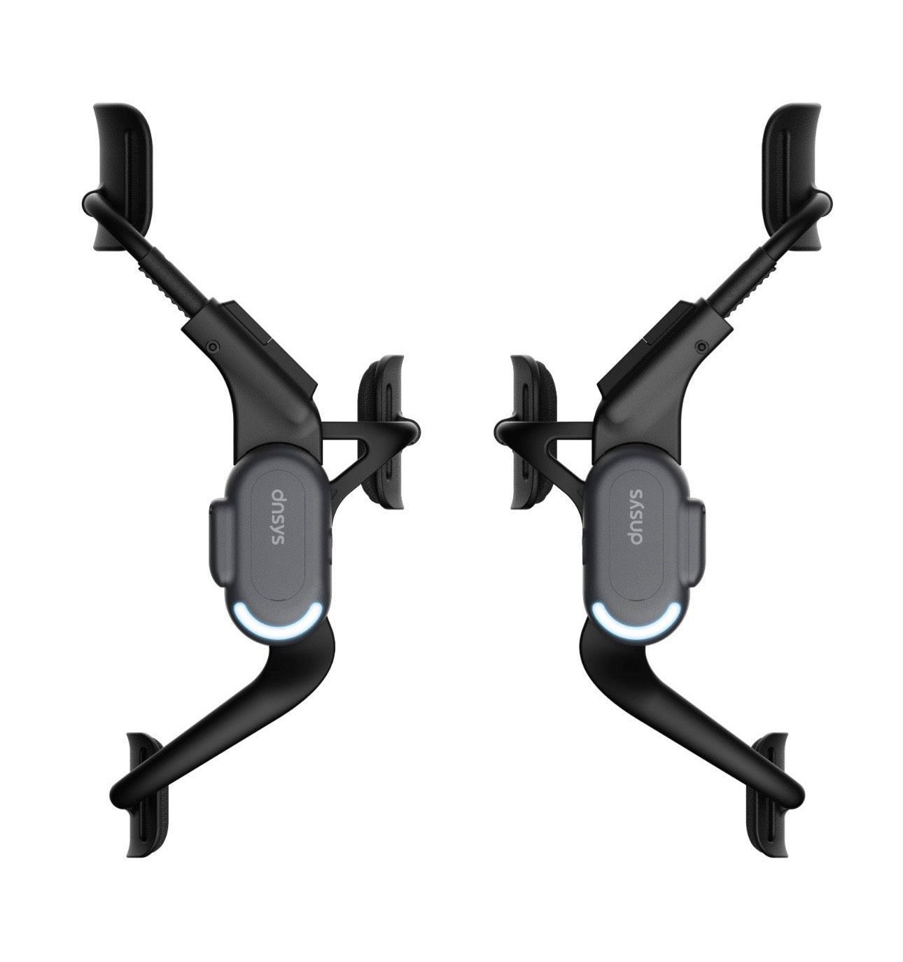 DNSYS Z1 Carbon - Exoskelett - 900W/1,2PS - elektrischer Kniebeugen - Wander-/Gehhilfe