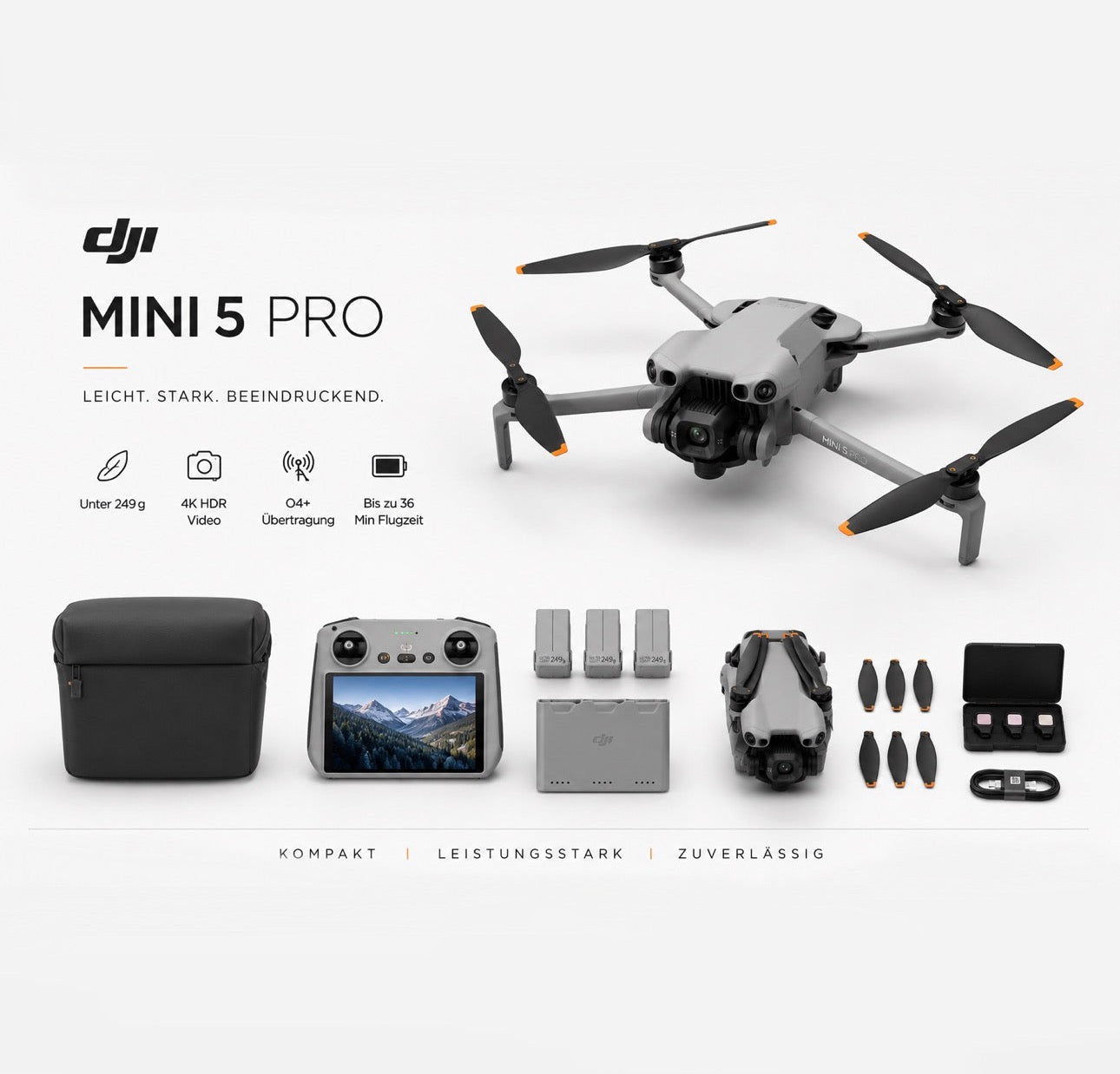 DJI Mini 5 Pro inkl. Fly more Combo